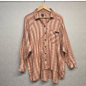 M BDG Urban Outfitters Brendan Oversized Plaid Button Down